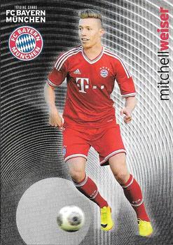 2013-14 Panini FC Bayern Munchen Cards #50 Mitchell Weiser Front