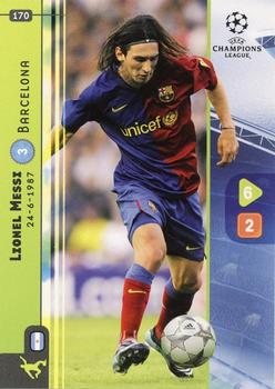 2008-09 Panini UEFA Champions League TCG #170 Lionel Messi Front