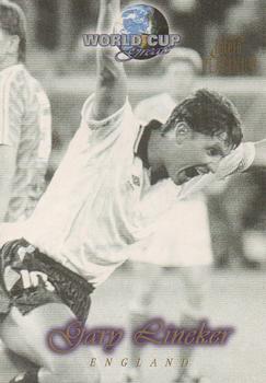 1998 Futera World Cup Greats Platinum #25 Gary Lineker Front