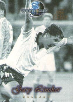 1998 Futera World Cup Greats Platinum #25 Gary Lineker Front