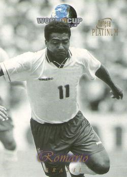 1998 Futera World Cup Greats Platinum #39 Romario Front