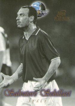 1998 Futera World Cup Greats Platinum #42 Salvatore Schillaci Front