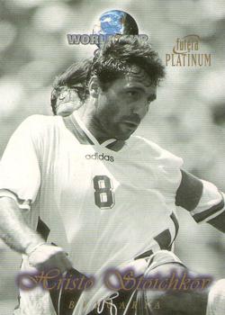 1998 Futera World Cup Greats Platinum #45 Hristo Stoichkov Front