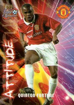 2000 Futera Fans Selection Manchester United #106 Quinton Fortune Front