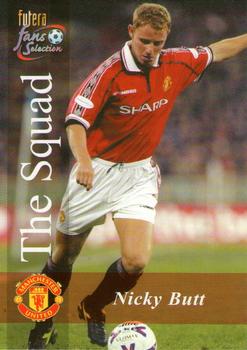 2000 Futera Fans Selection Manchester United #127 Nicky Butt Front