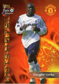 2000 Futera Fans Selection Manchester United #146 Dwight Yorke Front