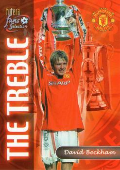 2000 Futera Fans Selection Manchester United #158 David Beckham Front