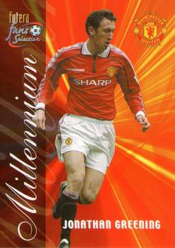 2000 Futera Fans Selection Manchester United #183 Jonathan Greening Front