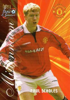 2000 Futera Fans Selection Manchester United #189 Paul Scholes Front