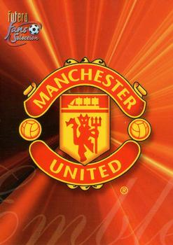 2000 Futera Fans Selection Manchester United #195 Emblem Front