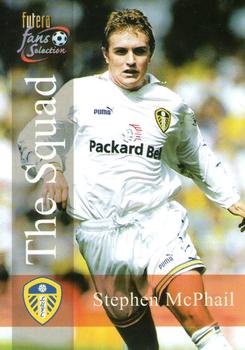 2000 Futera Fans Selection Leeds United #106 Stephen McPhail Front