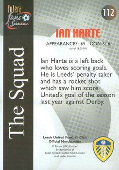2000 Futera Fans Selection Leeds United #112 Ian Harte Back