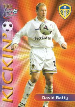 2000 Futera Fans Selection Leeds United #126 David Batty Front