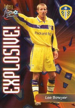 2000 Futera Fans Selection Leeds United #128 Lee Bowyer Front