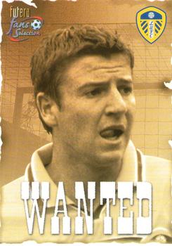 2000 Futera Fans Selection Leeds United #148 Michael Bridges Front