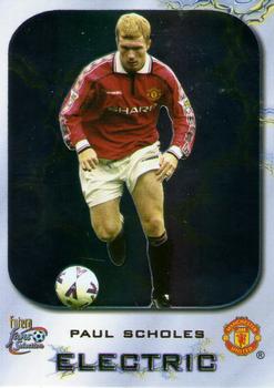 2000 Futera Fans Selection Manchester United - Electric #NNO Paul Scholes Front