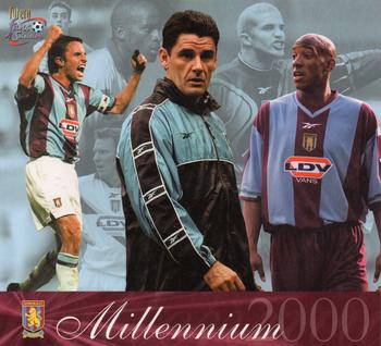 2000 Futera Fans Selection Aston Villa #NNO XL Millennium Centrepiece Team Card Front
