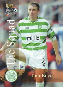 2000 Futera Fans Selection Celtic #123 Tom Boyd Front