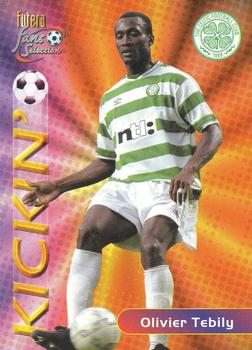 2000 Futera Fans Selection Celtic #133 Olivier Tebily Front