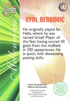 2000 Futera Fans Selection Celtic #142 Eyal Berkovic Back