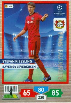 2013-14 Panini Adrenalyn XL UEFA Champions League - Fans' Favourites #NNO Stefan Kiessling Front