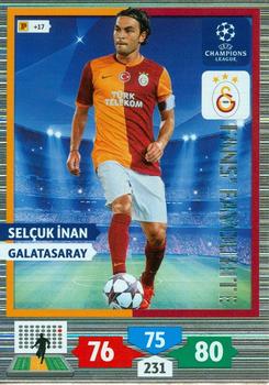2013-14 Panini Adrenalyn XL UEFA Champions League - Fans' Favourites #NNO Selcuk Inan Front