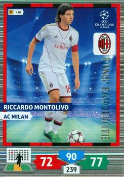 2013-14 Panini Adrenalyn XL UEFA Champions League - Fans' Favourites #NNO Riccardo Montolivo Front