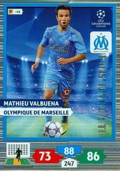 Mathieu Valbuena STAR PLAYER Panini Adrenalyn XL Champions League 13/14-212 