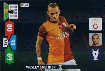2013-14 Panini Adrenalyn XL UEFA Champions League - Game Changers #NNO Wesley Sneijder Front
