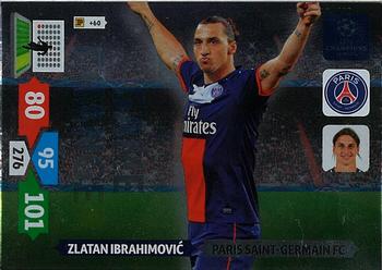 2013-14 Panini Adrenalyn XL UEFA Champions League - Game Changers #NNO Zlatan Ibrahimovic Front