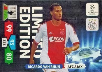2013-14 Panini Adrenalyn XL UEFA Champions League - Limited Editions #AJA-RVR Ricardo van Rhijn Front