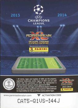 2013-14 Panini Adrenalyn XL UEFA Champions League - Limited Editions #NAP-LI Lorenzo Insigne Back