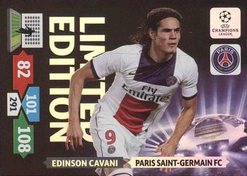 2013-14 Panini Adrenalyn XL UEFA Champions League - Limited Editions #PSG-EC Edinson Cavani Front