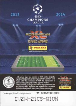 2013-14 Panini Adrenalyn XL UEFA Champions League - Limited Editions #REA-CR Cristiano Ronaldo Back