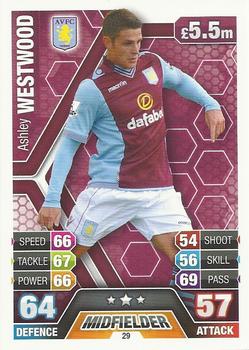 2013-14 Topps Match Attax Premier League #29 Ashley Westwood Front