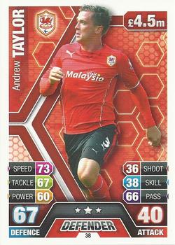 2013-14 Topps Match Attax Premier League #38 Andrew Taylor Front