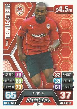 2013-14 Topps Match Attax Premier League #39 Kevin Theophile-Catherine Front