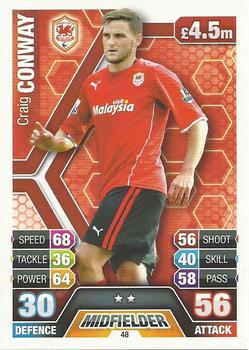 2013-14 Topps Match Attax Premier League #48 Craig Conway Front