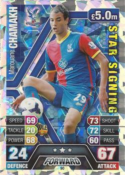 2013-14 Topps Match Attax Premier League #90 Marouane Chamakh Front
