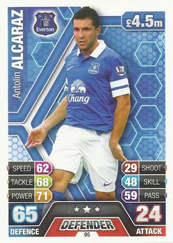 2013-14 Topps Match Attax Premier League #95 Antolin Alcaraz Front
