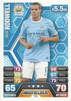 2013-14 Topps Match Attax Premier League #174 Jack Rodwell Front