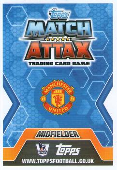 2013-14 Topps Match Attax Premier League #190 Ashley Young Back