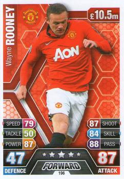 2013-14 Topps Match Attax Premier League #196 Wayne Rooney Front