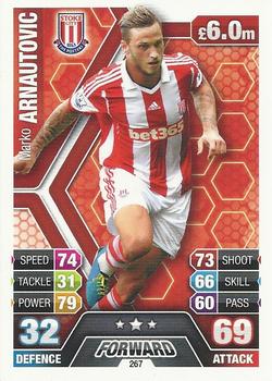 2013-14 Topps Match Attax Premier League #267 Marko Arnautovic Front