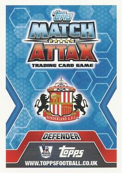 2013-14 Topps Match Attax Premier League #274 Wes Brown Back
