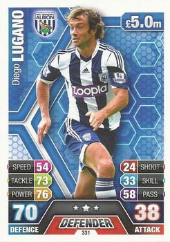 2013-14 Topps Match Attax Premier League #331 Diego Lugano Front