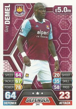 2013-14 Topps Match Attax Premier League #344 Guy Demel Front