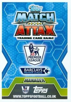 2013-14 Topps Match Attax Premier League #427 Martin Jol Back