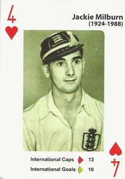 2012 England's Greatest Football Players #4ofH Jackie Milburn Front