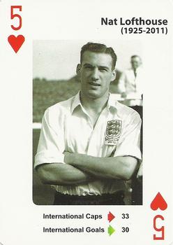 2012 England's Greatest Football Players #5ofH Nat Lofthouse Front
